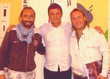 <b>OSPITI.</b> I fratelli Bertolucci 