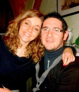 Francesco ed Elisa che oggi si sposano     