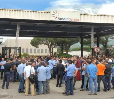 Lingresso della AnsaldoBreda 