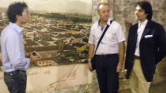 La mostra nei sotterranei al Pallone