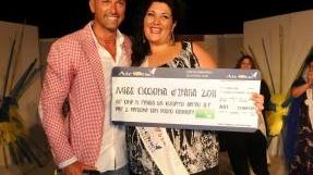 Stefano Bettarini e Ornella Chiapperini Miss Cicciona