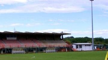Le tribune allo stadio di Certaldo