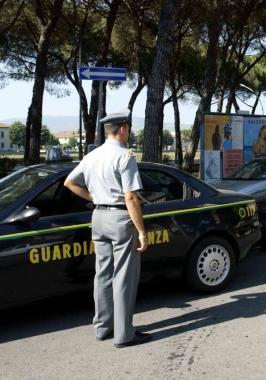 Un controllo della Finanza 