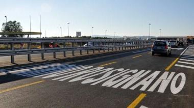 Lautostrada tirrenica in prossimit&agrave; di Rosignano 