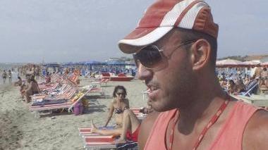 Il bagnino Matteo Cini