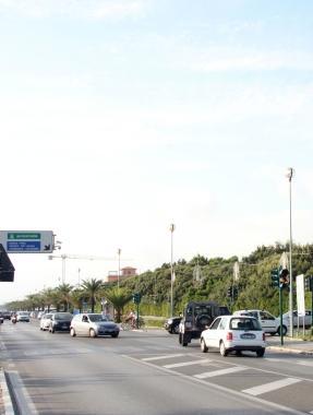 <strong>FURTI.</strong> Viale Bernardini, dove si trova l’hotel svaligiato