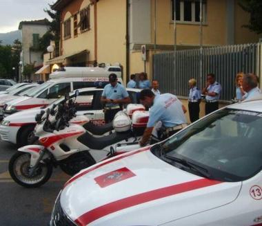Topo d'appartamento sorpreso e fermato