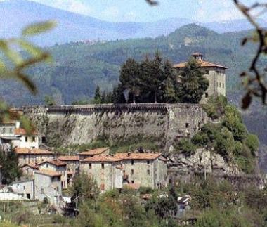 La rocca estense a Camporgiano             
