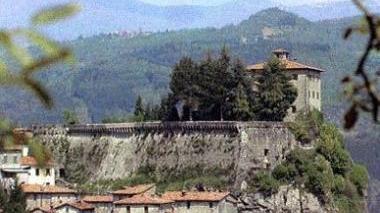 La rocca estense a Camporgiano