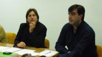 Jimmy Scatassa nella foto è a destra insieme a Sandro Cini
