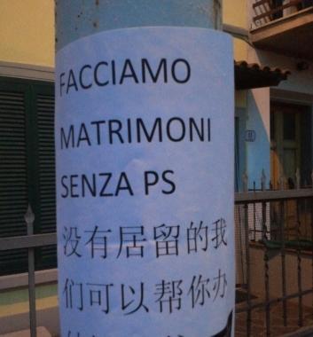 Il nuovo business: «Facciamo sposare anche i clandestini»