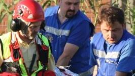 I soccorsi a Faggi nel giorno dell’incendio dell’officina