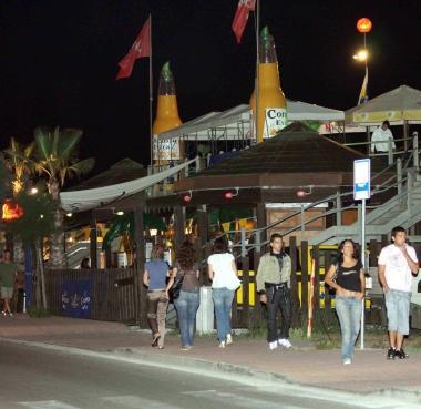 Locali sul Vialone della Darsena by night  