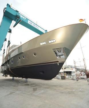 Il cantiere Sanlorenzo a Viareggio sotto Massimo Perotti 