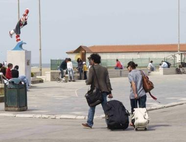 Appena arrivati in citt&agrave;    