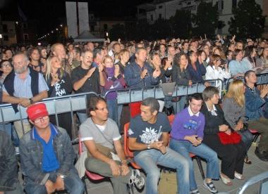 Pubblico ad un concerto del Settembre 