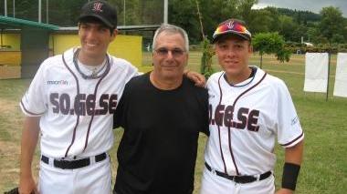 <b>TALENTI. </b>Gabriele Ghio il manager Joe Di Rosa ed Edoardo D’Alesio