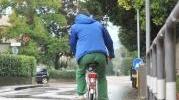 Perdita d’acqua in una strada