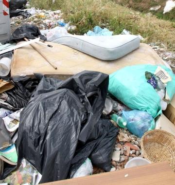Una discarica abusiva 
