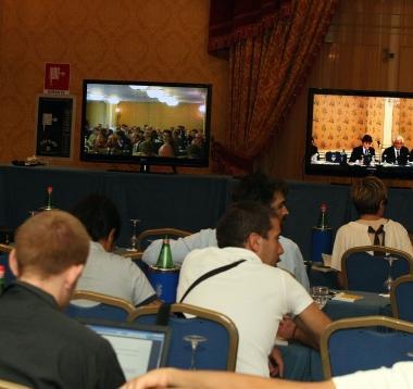 <b>PROCESSO.</b> Un momento dell udienza al Parco dei Principi di Roma 