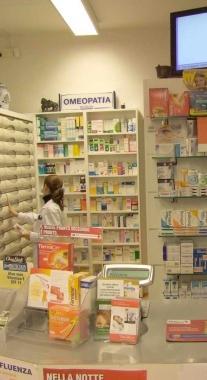 L’interno di una farmacia