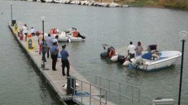 <b>SEQUESTRO. </b>Il pontile sul Bruna sequestrato dai carabinieri a Castiglione