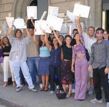 Un gruppo di diplomati       