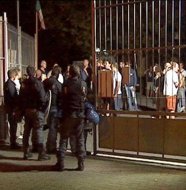 <b>SANTANCH&Egrave;. </b>Contestazione alla Comasca  