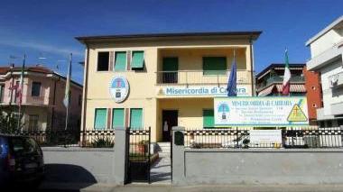La sede della Misericordia ad Avenza