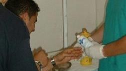 Una guardia medica al lavoro