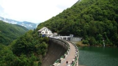Visita alla diga di Vagli