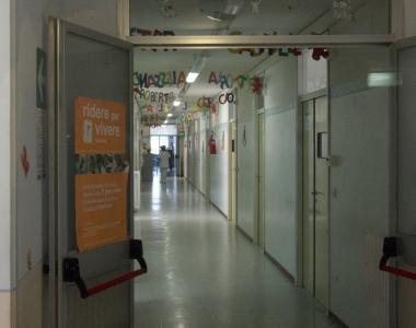Il reparto di Pediatria dellospedale Lotti 