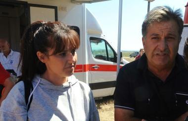 La cugina di Daniele Nucci, Serena Cola, e lamico Alessandro Martellini 