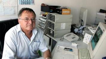 Il titolare della ditta derubata, Gino Valeri