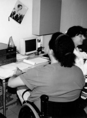 La sala del 118 dove prestano servizio gli operatori