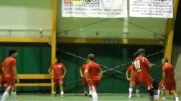 Una gara di calcio a cinque