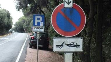 Un divieto di sosta