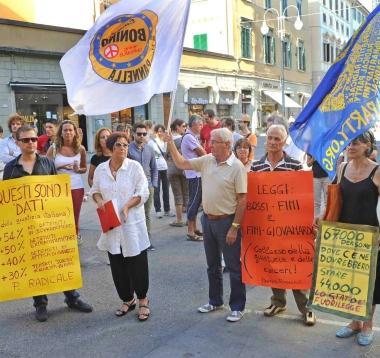 Un momento della manifestazione 