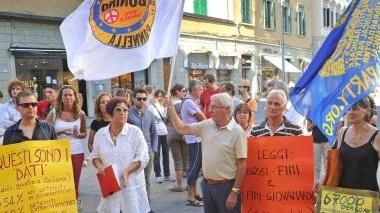 Un momento della manifestazione