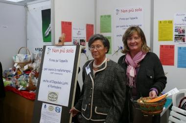 Anna Tongiorgi e Laila Gabbriella della associazione Non pi&ugrave; sola  
