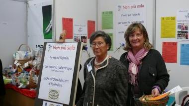 Anna Tongiorgi e Laila Gabbriella della associazione “Non più sola”