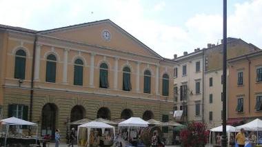 Uno scorcio del centro di Casciana Terme