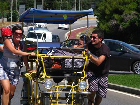 Lecotrips, viaggio in risciò da Bibbona a Festambiente
