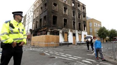 A Londra come in guerra