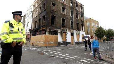 A Londra come in guerra