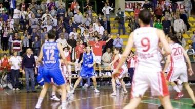 Una partita del Basket Le Mura al Palatagliate