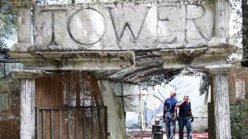 <b>INCENDIO/1.</b> L’ingresso dell’ex discoteca Tower