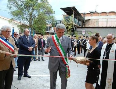 Un momento dell inaugurazione di una passata edizione della Fiera degli uccelli canori    