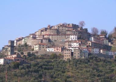 Uno scorcio suggestivo di Vellano    