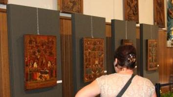 <b>MOSTRA.</b> Le icone esposte in Sant’Ermete